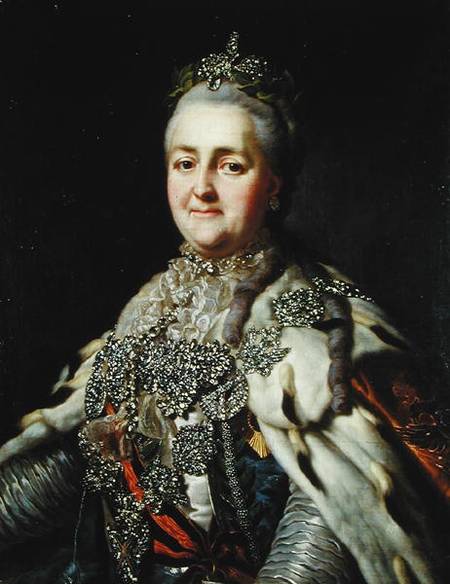 Catherine II the Great of Russia by Alexander Roslin